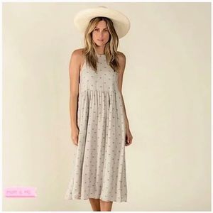Rylee + Cru Palms Zoe Sleeveless Dress xs